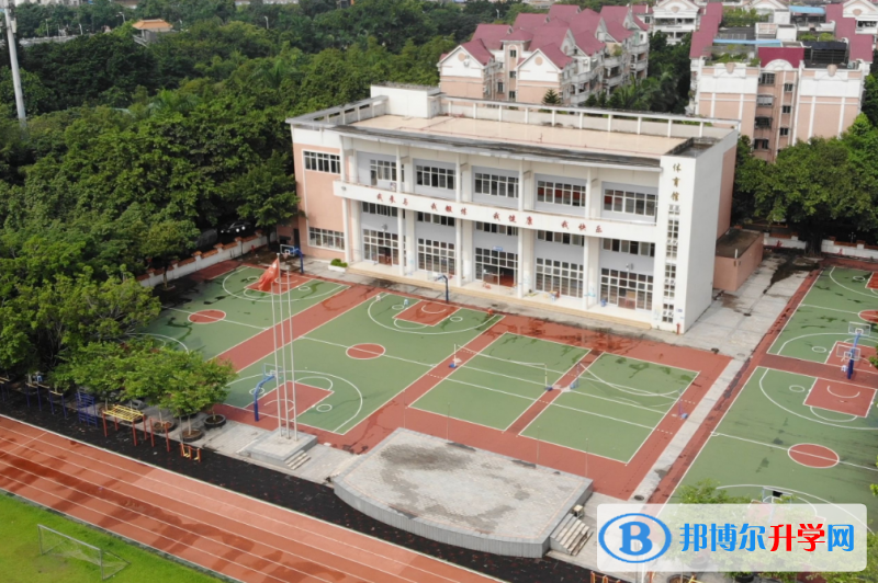 廣州市番禺區(qū)洛溪新城中學(xué)地址，乘車路線